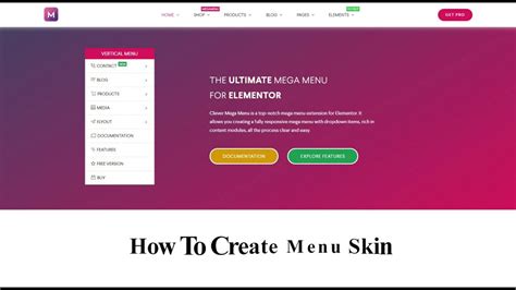 Clever Mega Menu for Elementor: How To Create .